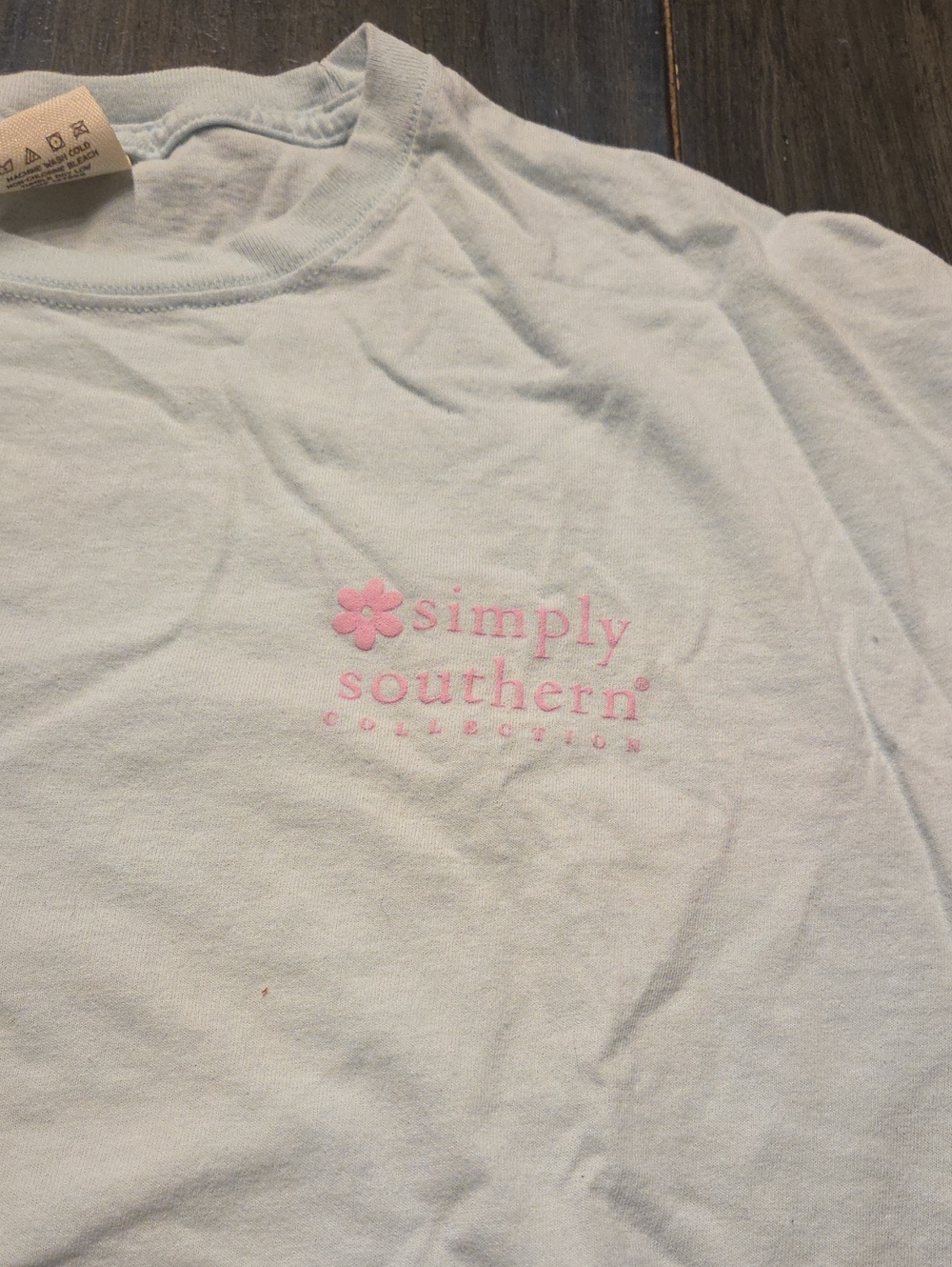 Simply Southern Pastel Volleyball Vibes Graphic Tee - Pink, Yellow, Blue